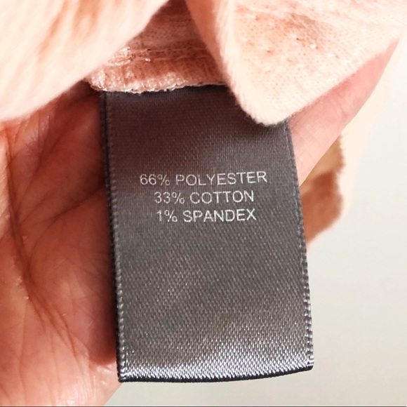 Marled by Reunited Clothing Blush Pink Twist Top - Picture 6 of 6